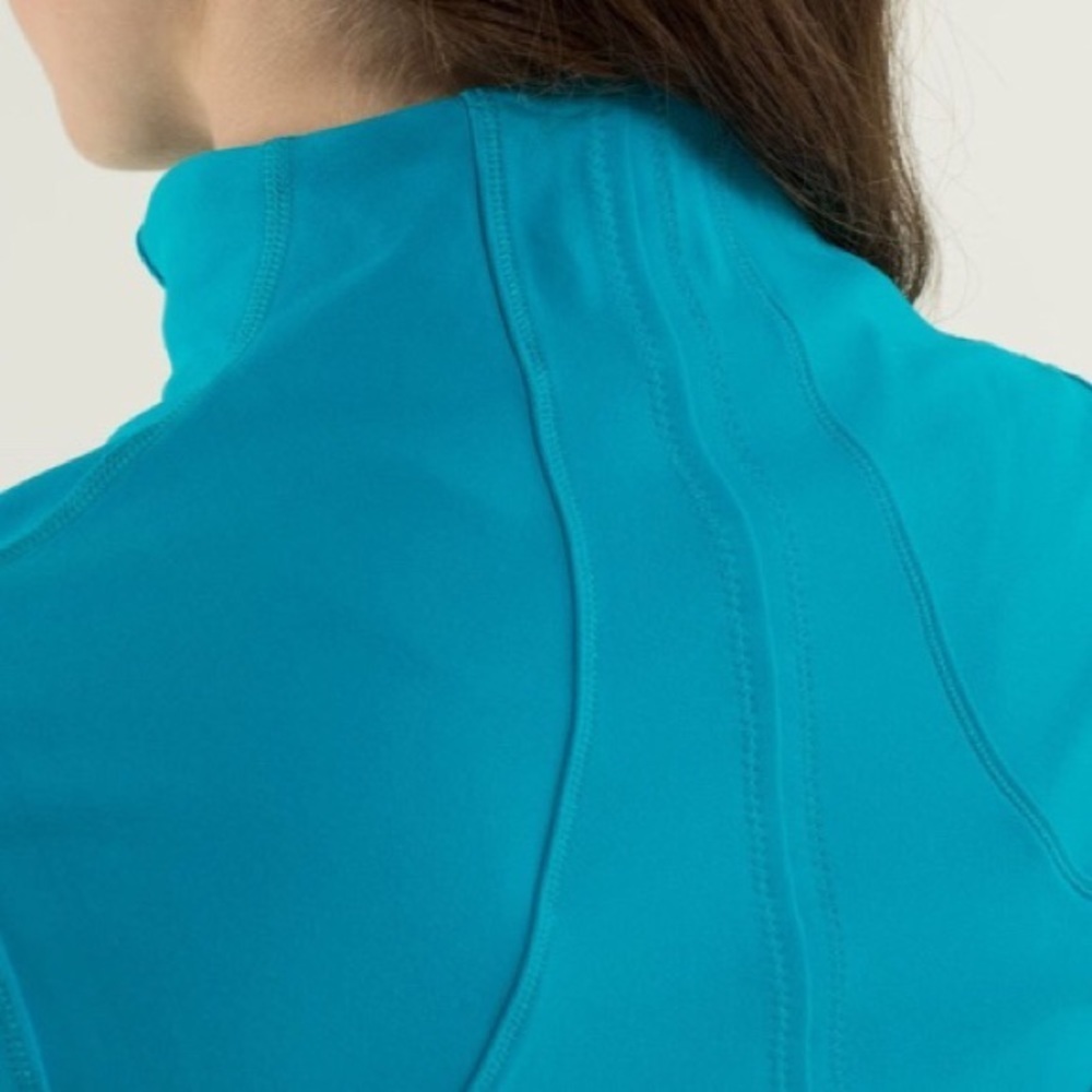 Lululemon Forme Jacket, aqua - Picture 6 of 8